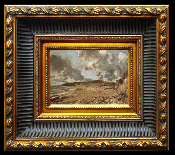 framed  John Constable Weymouth Bay Bowleaze Cove and Jordan Hill, Ta024-2